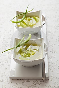 Leek soup