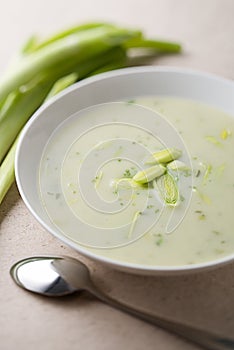 Leek soup