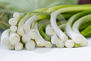 Leeks or green onions