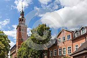 Leer city in ostfriesland germany