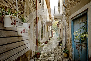 Lefkara village on Cyprus