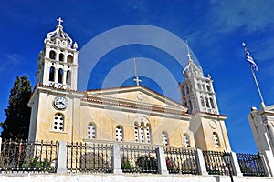 Lefkes cathedral, Paros island photo