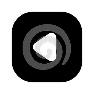 Left Arrow 2 Solid Style Icon