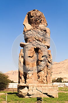 Left Colossi of Memnon
