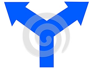 twin direction arrow