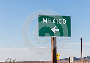 Left turn to get to Mexico