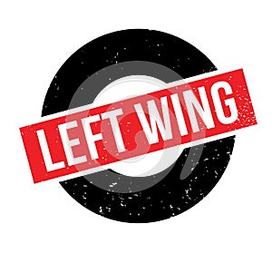 Left Wing rubber stamp