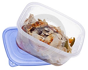 Leftover Roasted Chicken