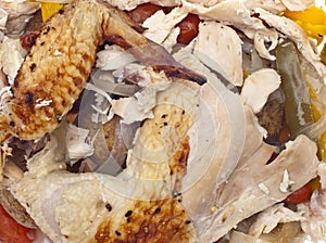 Leftover Roasted Chicken