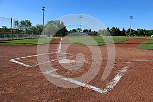 Leftside Low Angle Ball Field