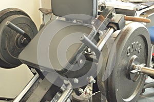 Leg press machine