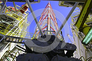 Leg rig, offshore, drilling, searching for energy, oil and gas,