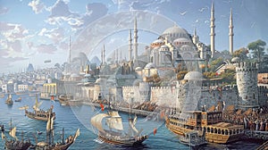 Legacy of Byzantium: Splendor of Constantinople\'s Golden Era Preserved