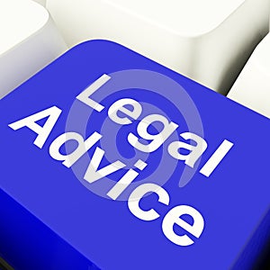 Legal Advice Computer Key