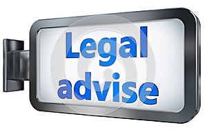 Legal advise on billboard background
