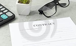 Legal contract signing - buy sell real