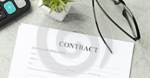 Legal contract signing - buy sell real estate