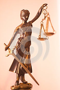 Legal justice law statue