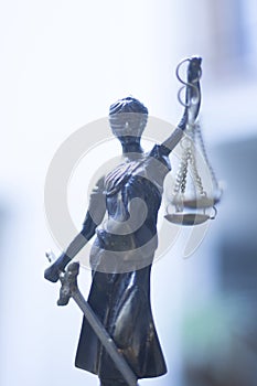 Legal justice law statue