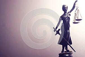 Legal justice law statue