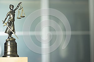 Legal law firm statue