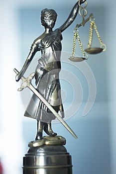 Legal law firm statue