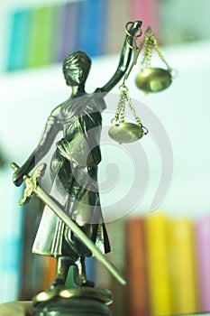 Legal law firm statue