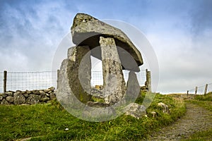 Legananny Dolmen an Irish megalithic structure