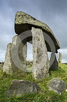 Legananny Dolmen an Irish megalithic structure