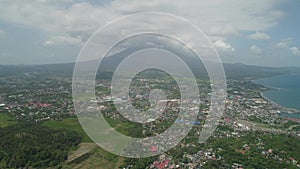 Legazpi city in the Pihilippines, Luzon.