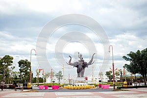 Legend Siam park in Pattaya, Thailand. Beautiful Legend Siam is new landmark in Pattaya and popular tourist attraction