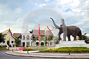 Legend Siam park in Pattaya, Thailand. Beautiful Legend Siam is new landmark in Pattaya and popular tourist attraction