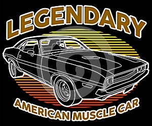 Legendary American Muscle Car