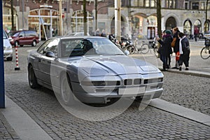 The legendary BMW 850 retro car is a very rare car