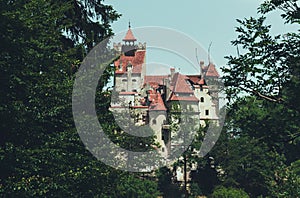 Legendary Bran Castle, Dracula Residence. Transylvania, landmark of Romania