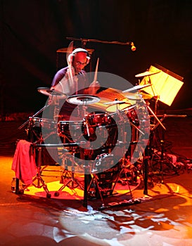Drummer artist Omar Hakim