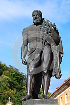 Legendary Hercules statue