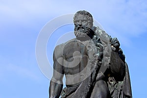 Legendary Hercules statue