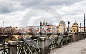 Legion Bridge and Prague Castle