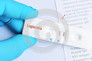 Legionella positive test