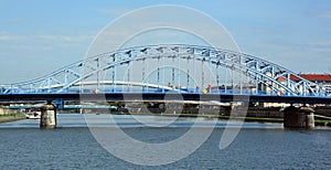 Legions of Marshal Jozef Pilsudski Bridge is a road-railway bridge