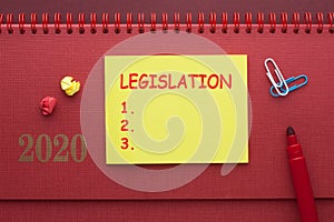 Legislation Blank List
