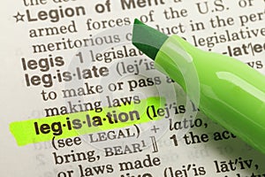 Legislation Definition