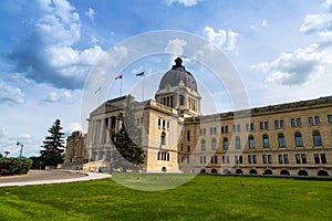 The Legislative Assembly of Saskatchewan in the City of Regina, Canada