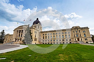 The Legislative Assembly of Saskatchewan in the City of Regina, Canada