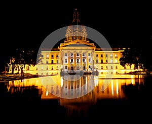 Legislative Building In Edmonton Alberta Canada photo