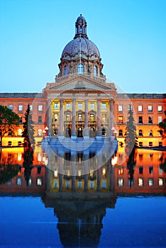 Legislative building nightshot