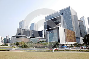 The legislative council complex, hong kong