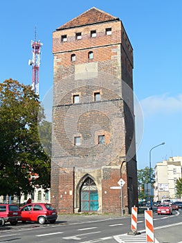 LEGNICA , POLAND  TOWER OF GLOGOW