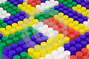 Lego blocks background